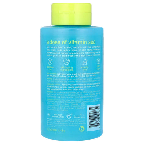 b.fresh, Vitamin Sea, Purifying Body Wash, Ocean Fresssh, 16 fl oz (473 ml) - Supply Center USA