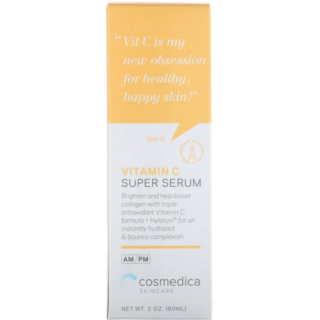 Cosmedica Skincare, Vitamin C Super Serum, 2 oz (60 ml) - HealthCentralUSA