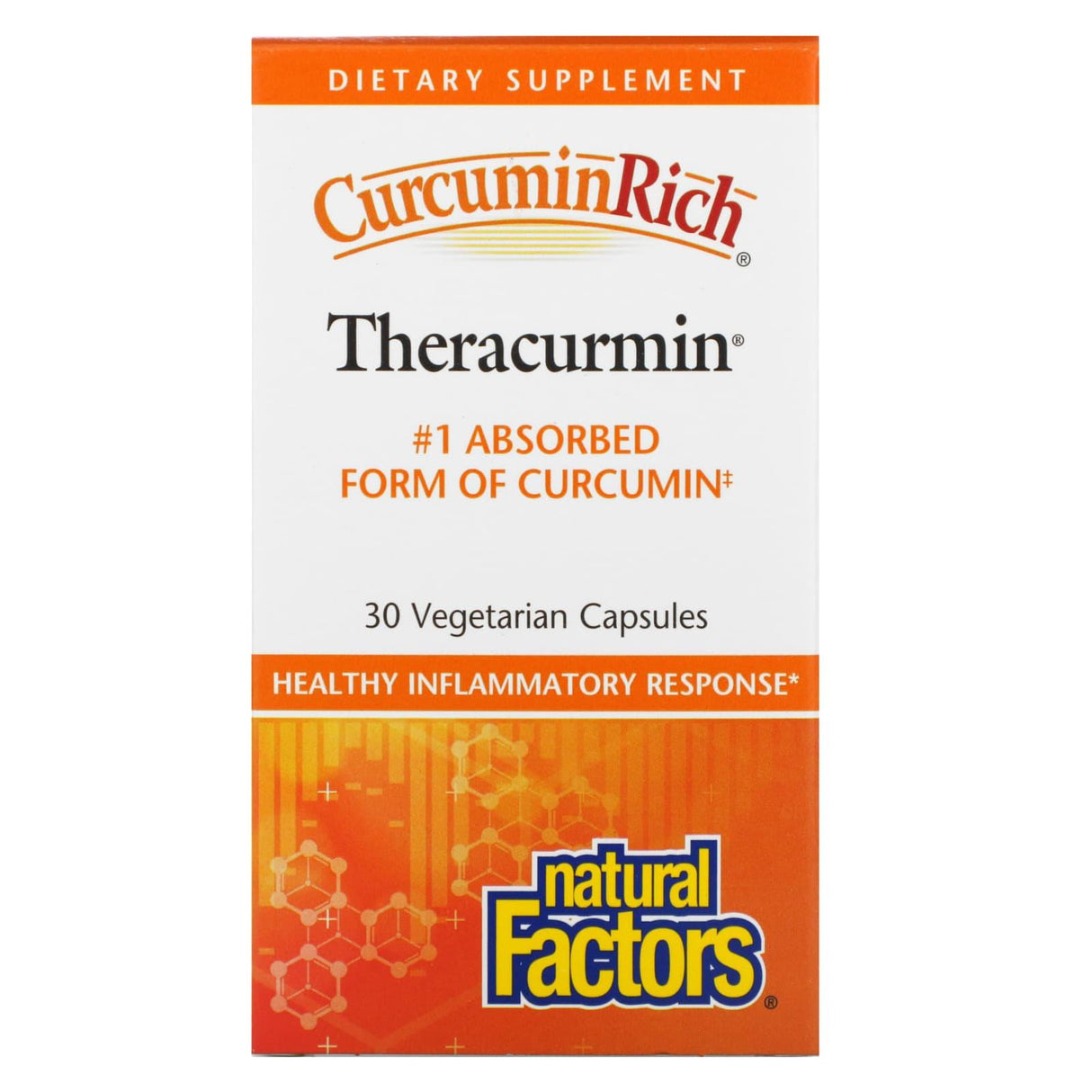 Natural Factors, CurcuminRich, Theracurmin, 120 Vegetarian Capsules - Supply Center USA