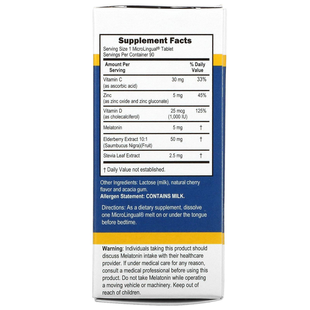 Superior Source, Sleep & Immune, 90 MicroLingual Instant Dissolve Melts - Supply Center USA