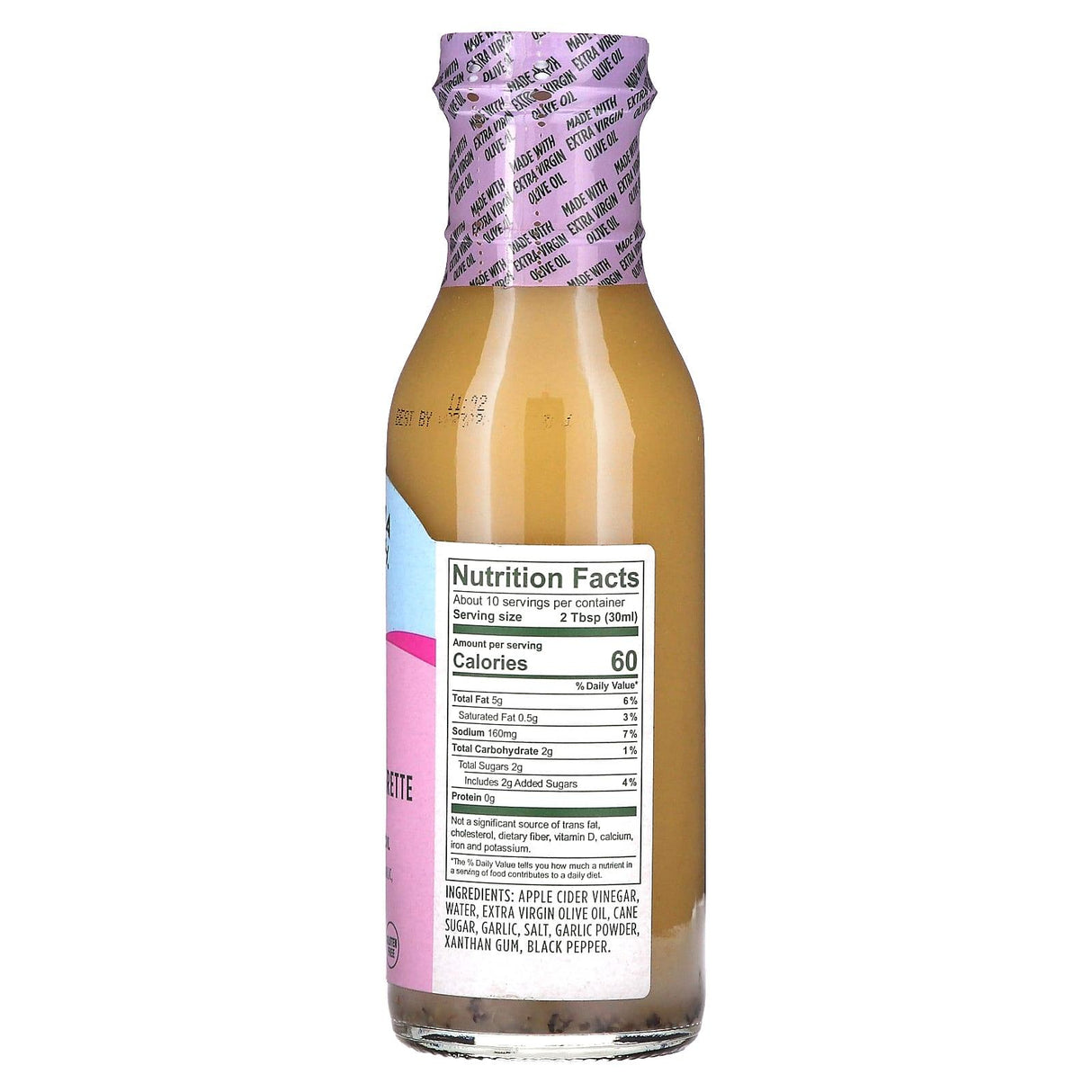 California Olive Ranch, Garlic Apple Cider Vinaigrette Dressing, 10 fl oz (295.7 ml) - Supply Center USA