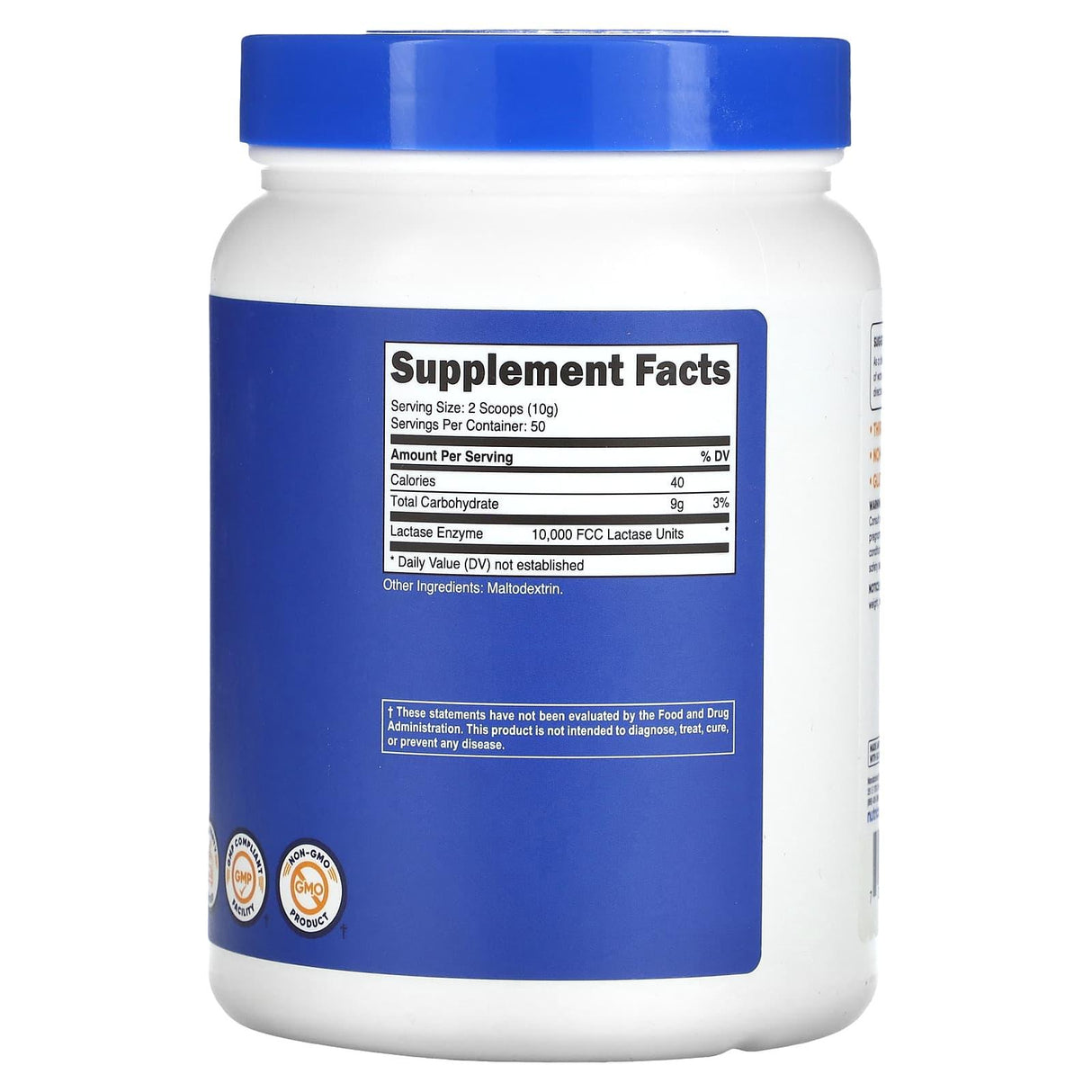 Nutricost, Lactase Powder, Unflavored, 17.9 oz (500 g) - Supply Center USA