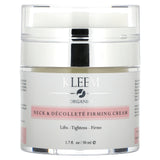 Kleem Organics, Neck & Décolleté Firming Cream, For All Skin Types, 1.7 fl oz (50 ml) - Supply Center USA