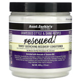 Aunt Jackie's Curls & Coils, Rescued, Thirst Quenching Recovery Conditioner, For Natural Curls, Coils & Waves, 15 oz (426 g) - Supply Center USA