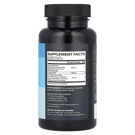 Havasu Nutrition, Saw Palmetto, Active Male, 60 Capsules - Supply Center USA