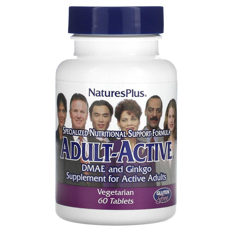 NaturesPlus, Adult-Active, 60 Tablets - Supply Center USA