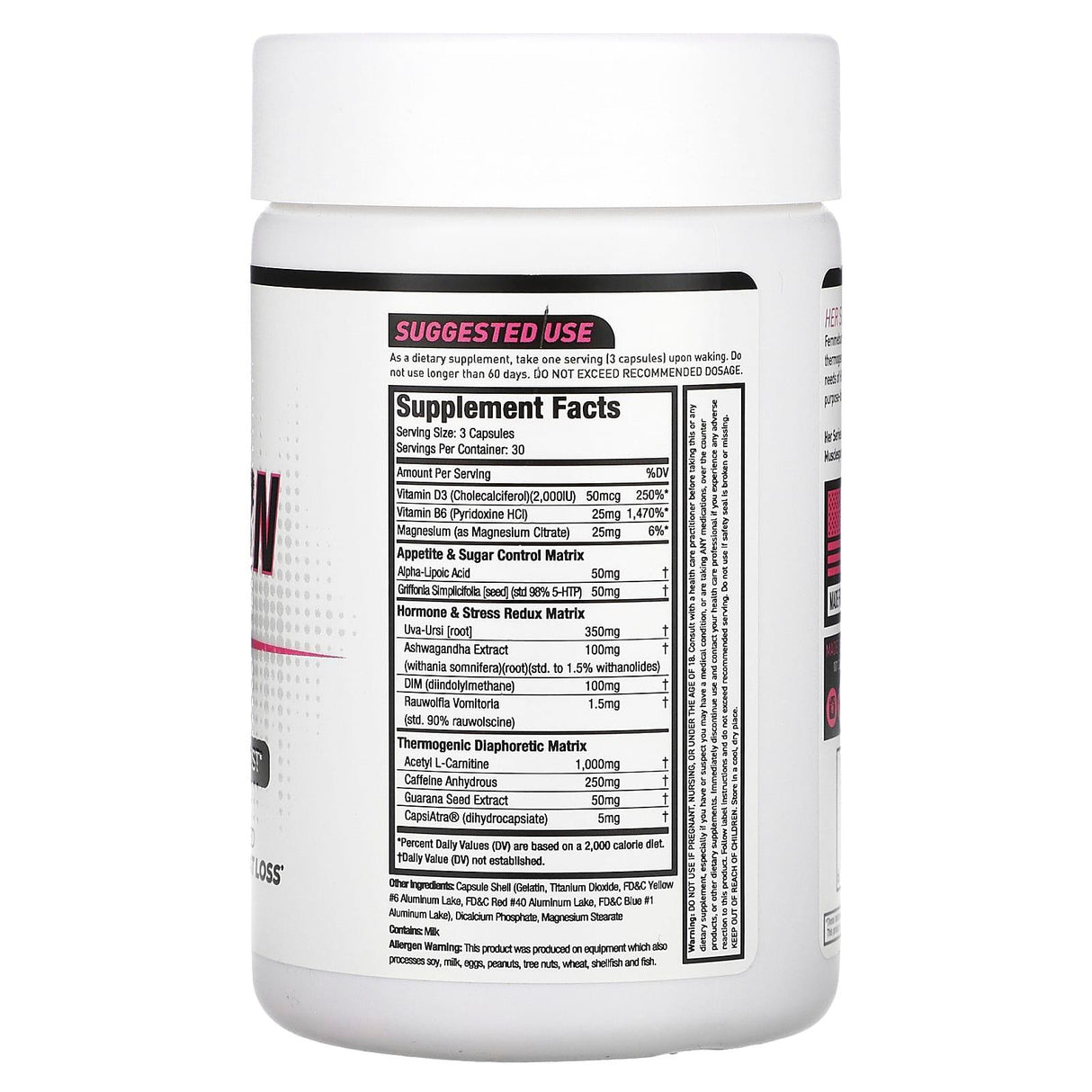 MuscleSport, Her Series, Femmeburn, 90 Capsules - Supply Center USA