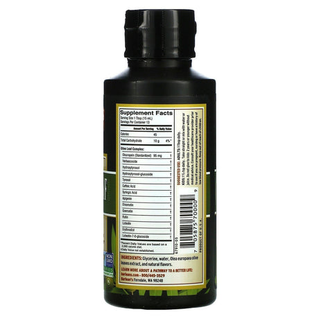 Barlean's, Olive Leaf Complex, Peppermint, 8 oz ( 227 g) - Supply Center USA