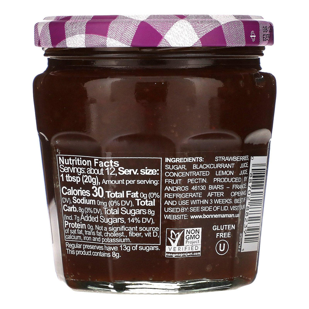 Bonne Maman, Intense Strawberry Fruit Spread, 8.2 oz (235 g) - HealthCentralUSA