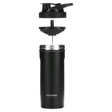 Smartshake, Insulated Steel, Black, 25 oz (750 ml) - Supply Center USA