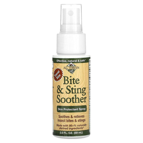 All Terrain, Bite & Sting Soother, Skin Protectant Spray, 2.0 fl oz (59 ml) - Supply Center USA