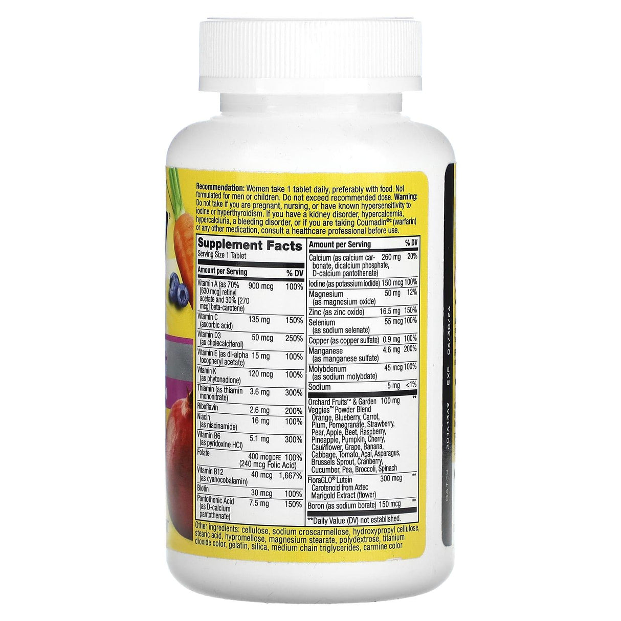 Nature's Way, Alive! Women's 50+ Complete Multivitamin, 130 Tablets - Supply Center USA