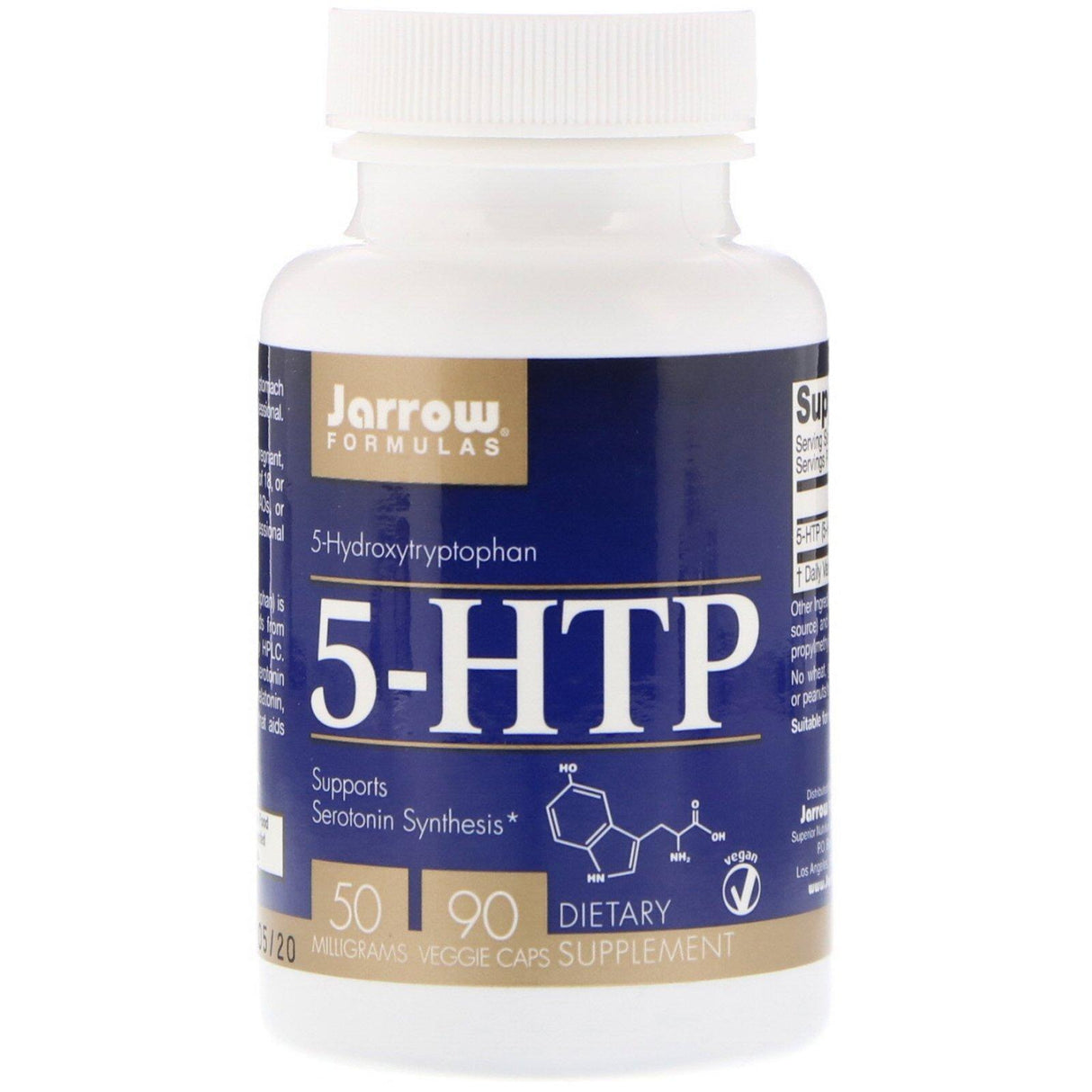 Jarrow Formulas, 5-HTP, 50 mg, 90 Veggie Caps - Supply Center USA