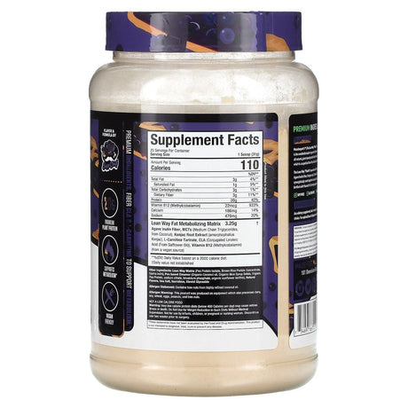 MuscleSport, The Lean Whey, Plant'd, Blueberry Cobbler, 1.7 lbs (775 g) - Supply Center USA