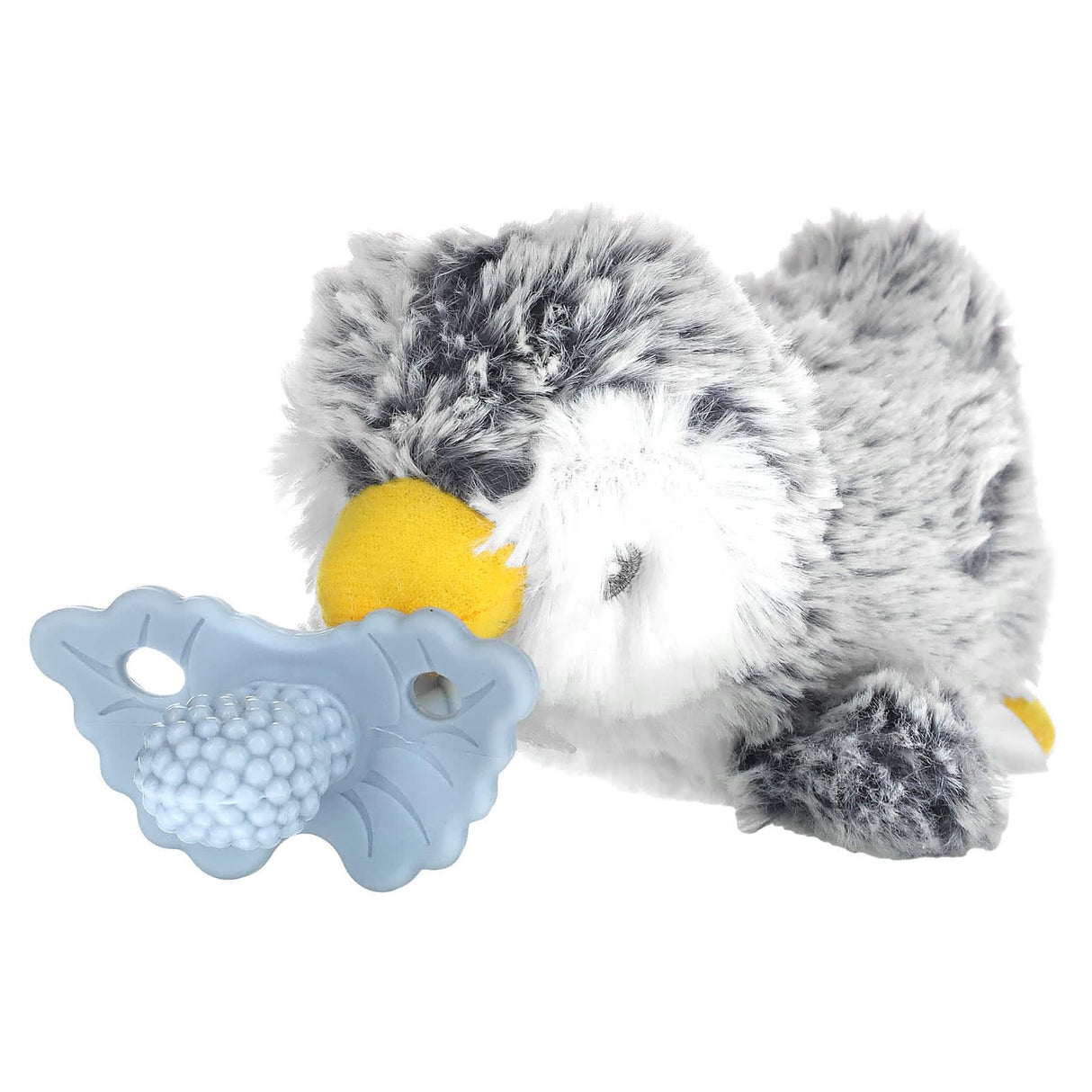 RaZbaby, Teether Holder, Detachable Teether, 0 Months+, Penguin, 1 Count - Supply Center USA