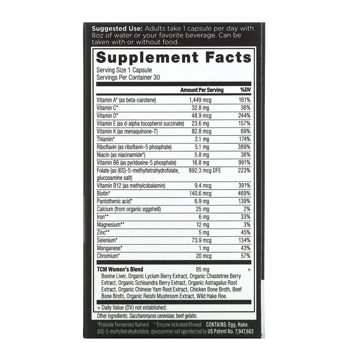 Dr. Axe / Ancient Nutrition, Ancient Multi, Women's Once Daily, 30 Capsules - Supply Center USA