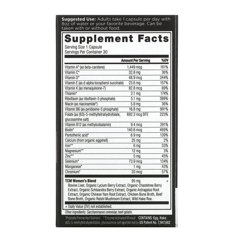 Dr. Axe / Ancient Nutrition, Ancient Multi, Women's Once Daily, 30 Capsules - Supply Center USA