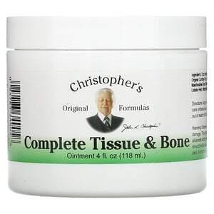 Christopher's Original Formulas, Complete Tissue & Bone Ointment, 4 fl oz (118 ml) - Supply Center USA