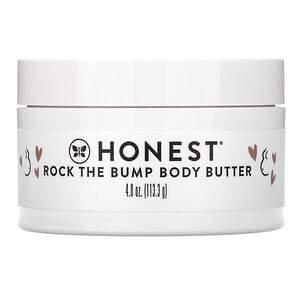 The Honest Company, Rock the Bump Body Butter, Unscented, 4 oz (113.3 g) - HealthCentralUSA