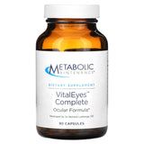 Metabolic Maintenance, Vital Eyes Complete, Ocular Formula, 90 Capsules - Supply Center USA