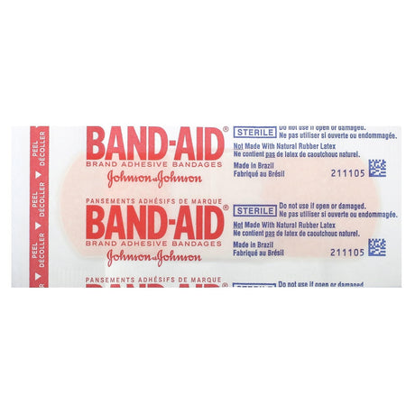 Band Aid, Adhesive Bandages, Cushion-Care Sport Strip, 30 Bandages - Supply Center USA