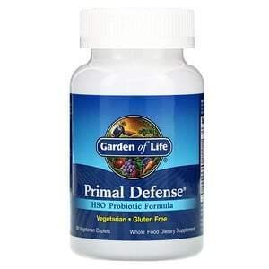 Garden of Life, Primal Defense, HSO Probiotic Formula, 90 Vegetarian Caplets - Supply Center USA