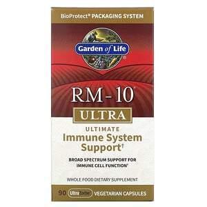 Garden of Life, RM-10 Ultra, Ultimate Immune System Support, 90 UltraZorbe Vegetarian Capsules - Supply Center USA