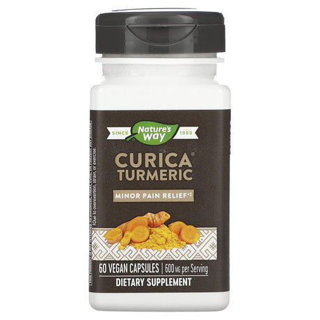 Nature's Way, Curica Turmeric, 300 mg, 60 Vegan Capsules - Supply Center USA