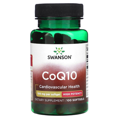 Swanson, CoQ10, 100 mg, 100 Softgels - Supply Center USA