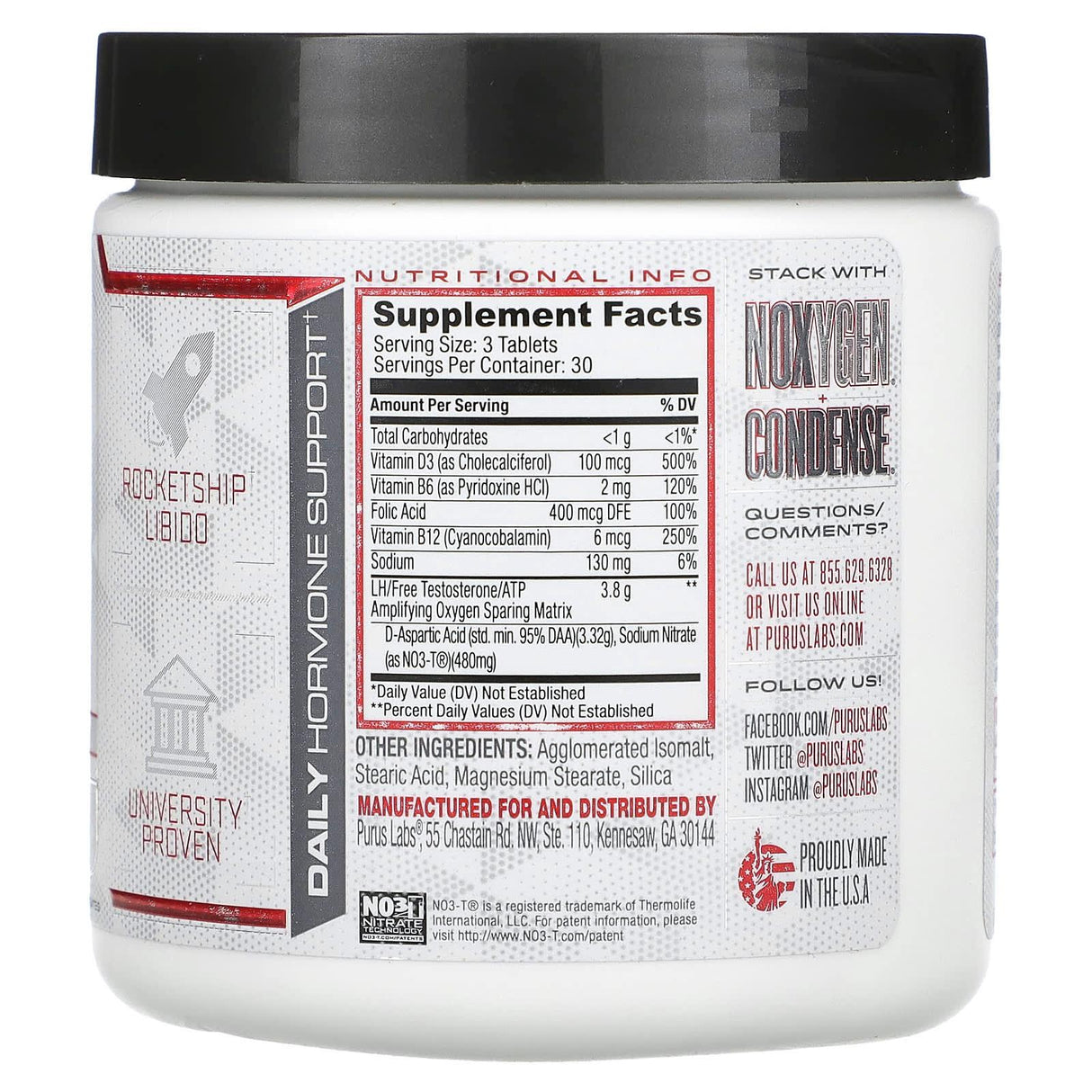 Purus Labs, D-POL, 90 Tablets - Supply Center USA