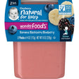 Gerber, Natural for Baby, Wonder Foods, 2nd Foods, Banana Blackberry Blueberry, 2 Pack, 4 oz (113 g) Each - Supply Center USA