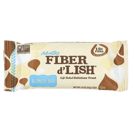 NuGo Nutrition, Fiber d' Lish, Blondie Bar, 16 Bars, 1.6 oz (45 g) Each - Supply Center USA