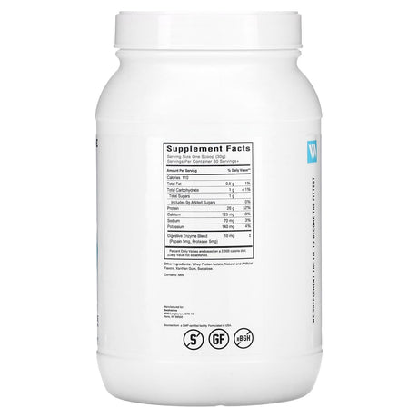 Swolverine, Whey Isolate, Vanilla Milkshake, 2 lb (907 g) - Supply Center USA