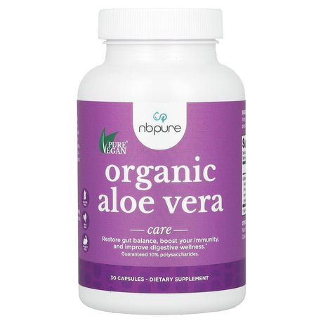 NB Pure, Organic Aloe Vera, 30 Capsules - Supply Center USA