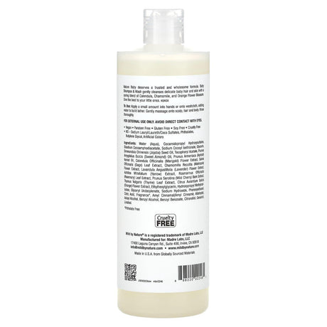 Mild By Nature, Nature Baby, Shampoo and Wash, 16 fl oz (473 ml) - Supply Center USA