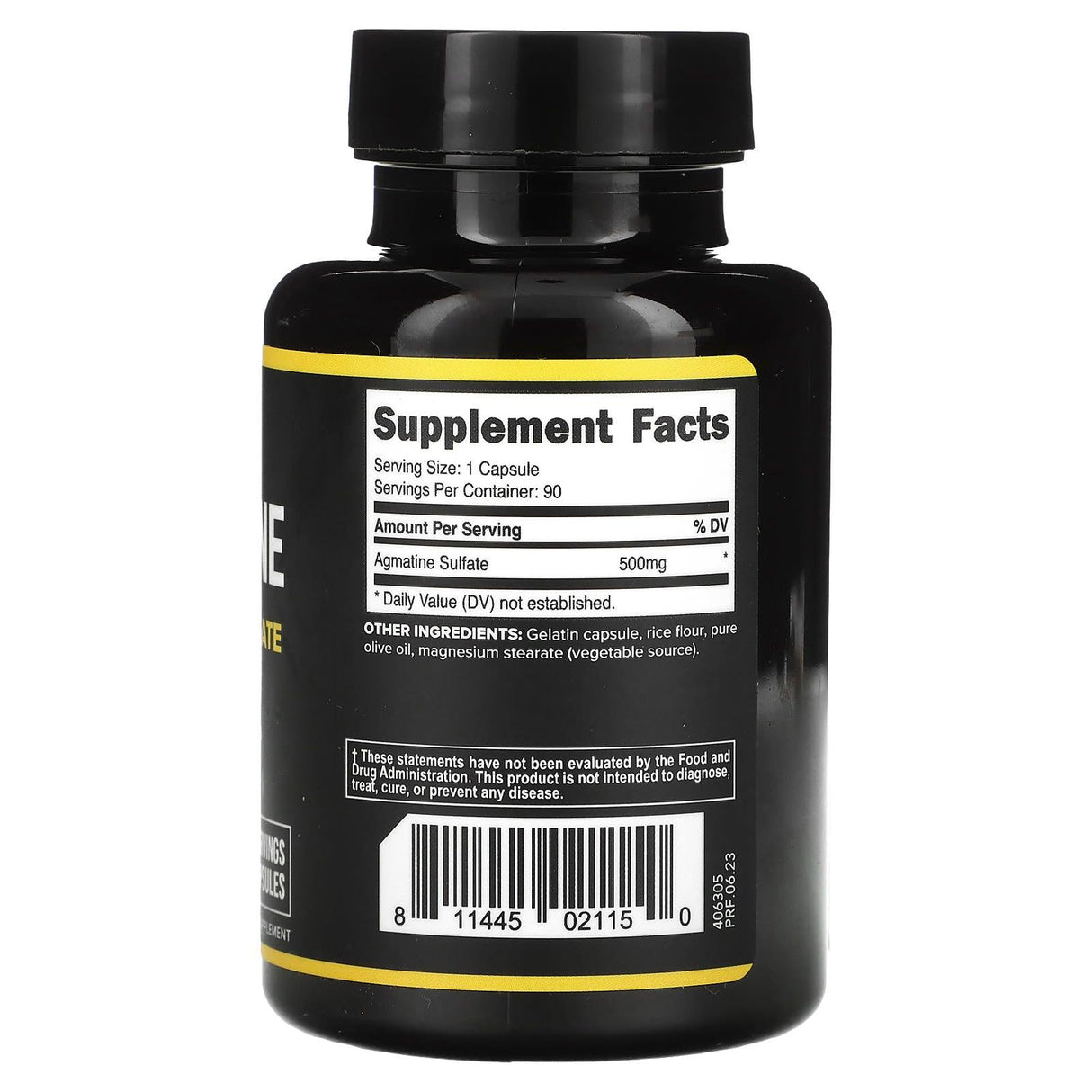 Primaforce, Agmatine Sulfate, 500 mg, 90 Capsules - Supply Center USA