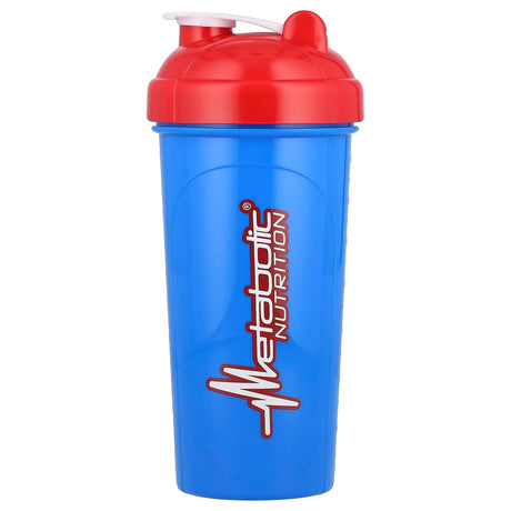 Metabolic Nutrition, Shakercup, Red/Blue, 28 oz - Supply Center USA