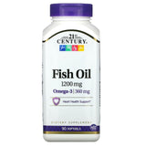 21st Century, Fish Oil, 1000 mg, 60 Softgels - Supply Center USA