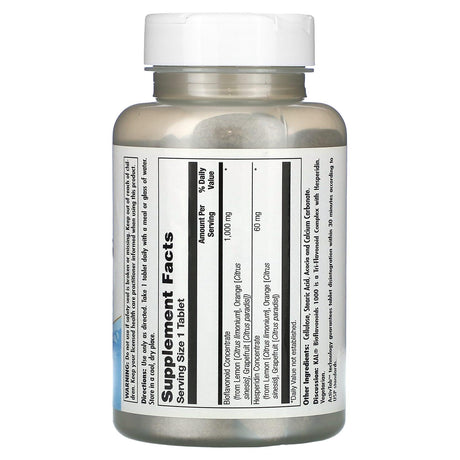 KAL, Bioflavonoids 1,000, 100 Tablets - Supply Center USA