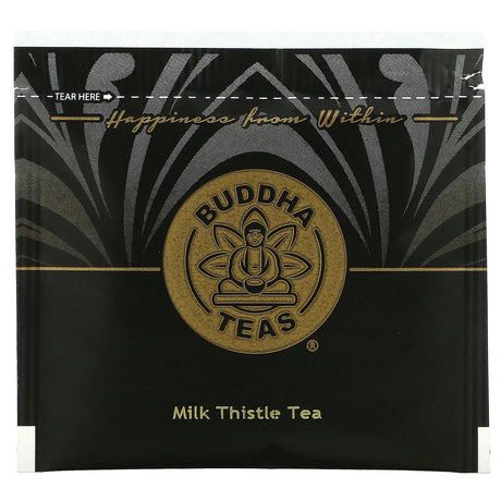 Buddha Teas, Organic Herbal Tea, Milk Thistle, 18 Tea Bags, 0.95 oz (27 g) - Supply Center USA