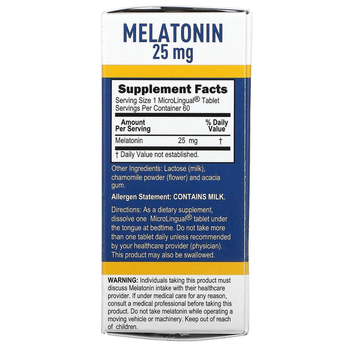 Superior Source, Extra Strength Melatonin, 25 mg, 60 MicroLingual Instant Dissolve Tablets - Supply Center USA