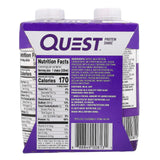 Quest Nutrition, Protein Shake, Chocolate, 4 Shakes, 11 fl oz (325 ml) Each - Supply Center USA