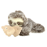 RaZbaby, Teether Holder, Detachable Teether, 0 Months+, Sloth, 1 Count - Supply Center USA