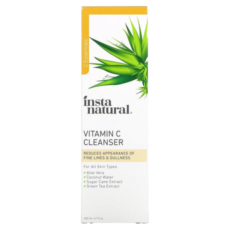 InstaNatural, Vitamin C Cleanser, 6.7 fl oz (200 ml) - Supply Center USA