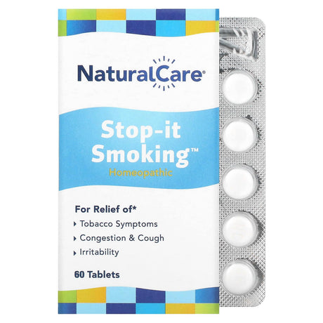 NaturalCare, Stop-it Smoking, 60 Tablets - Supply Center USA