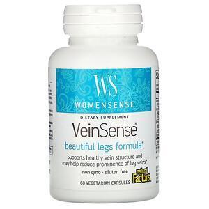 Natural Factors, WomenSense,VeinSense, 60 Vegetarian Capsules - Supply Center USA