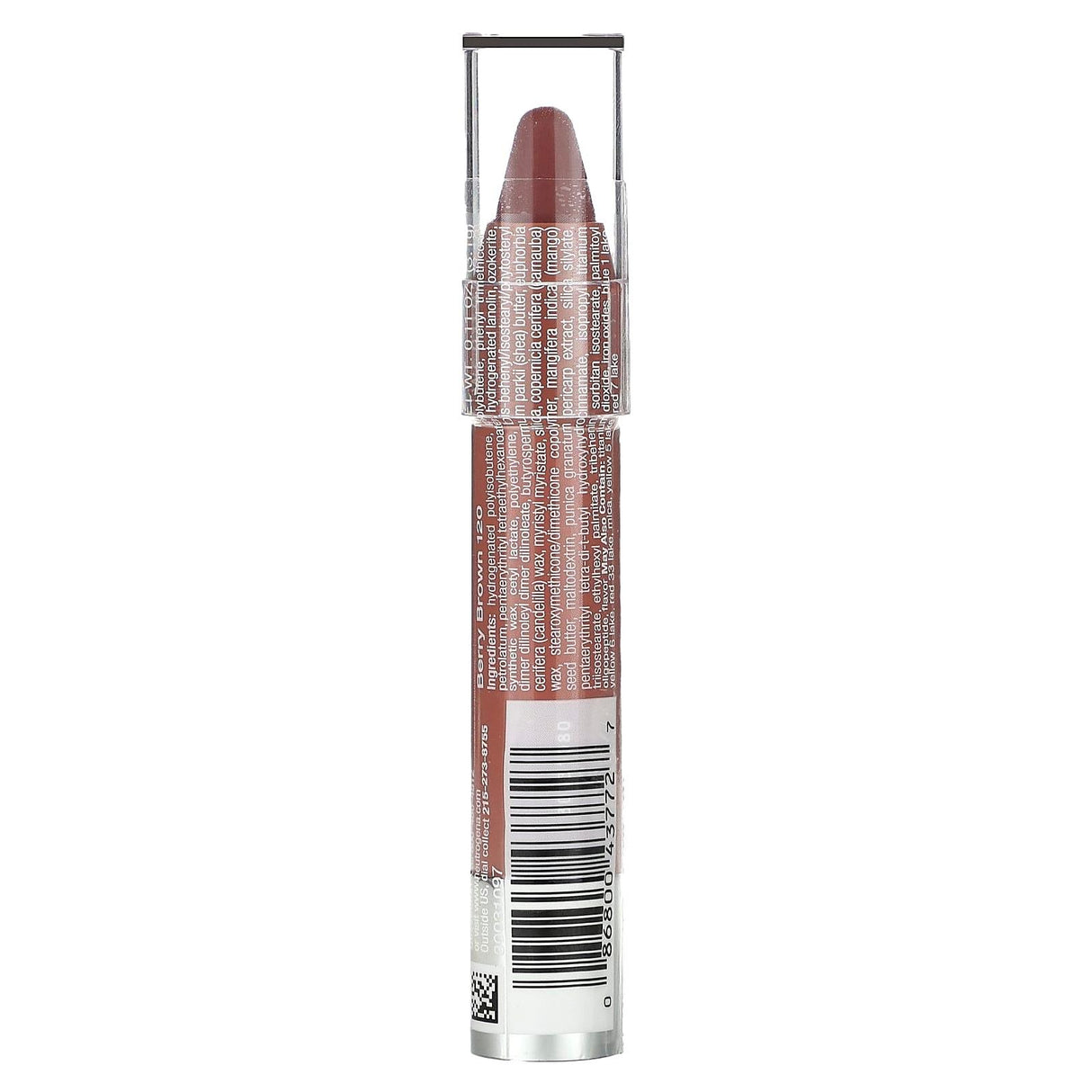 Neutrogena, MoistureSmooth Color Stick, Berry Brown 120, 0.11 oz (3.1 g) - Supply Center USA