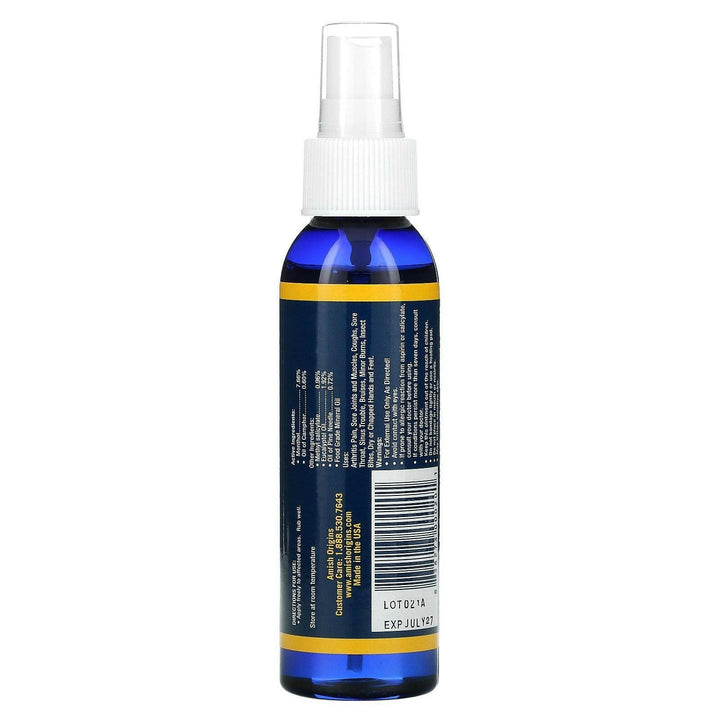 Amish Origins, Deep Penetrating Pain Relief Spray, 3.5 fl oz (99.22 g) - HealthCentralUSA