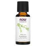 NOW Foods, Essential Oils, Hyssop, 1 fl oz (30 ml) - Supply Center USA