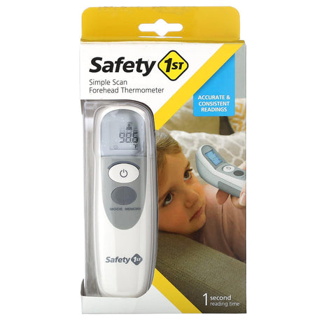 Safety 1st, Simple Scan Forehead Thermometer , 1 Count - Supply Center USA